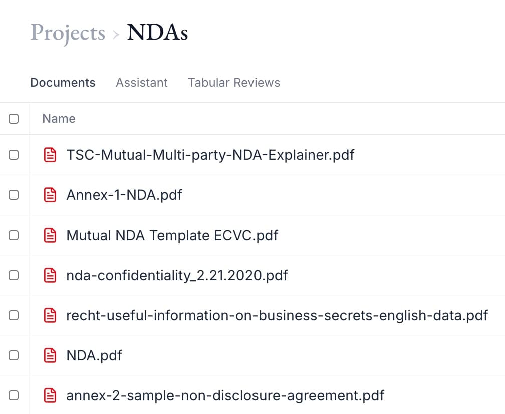 Projects